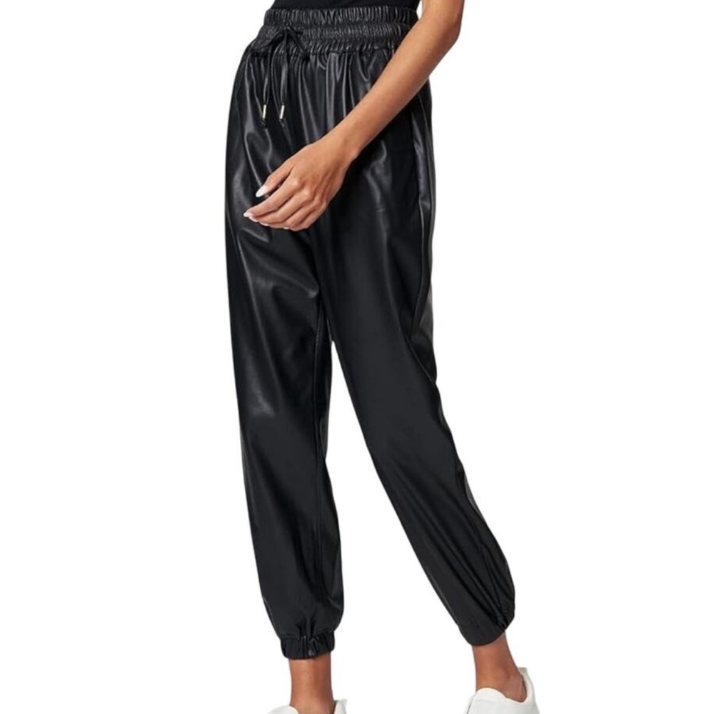 NEW Blank NYC Faux Leather Joggers